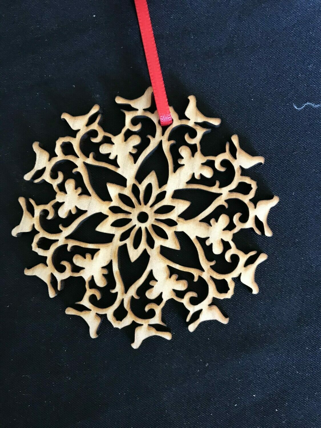 Red Ribbon Ornaments