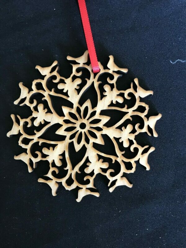 Red Ribbon Ornaments