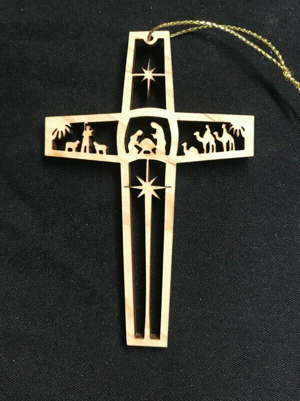 Cross Ornaments - Group of 6