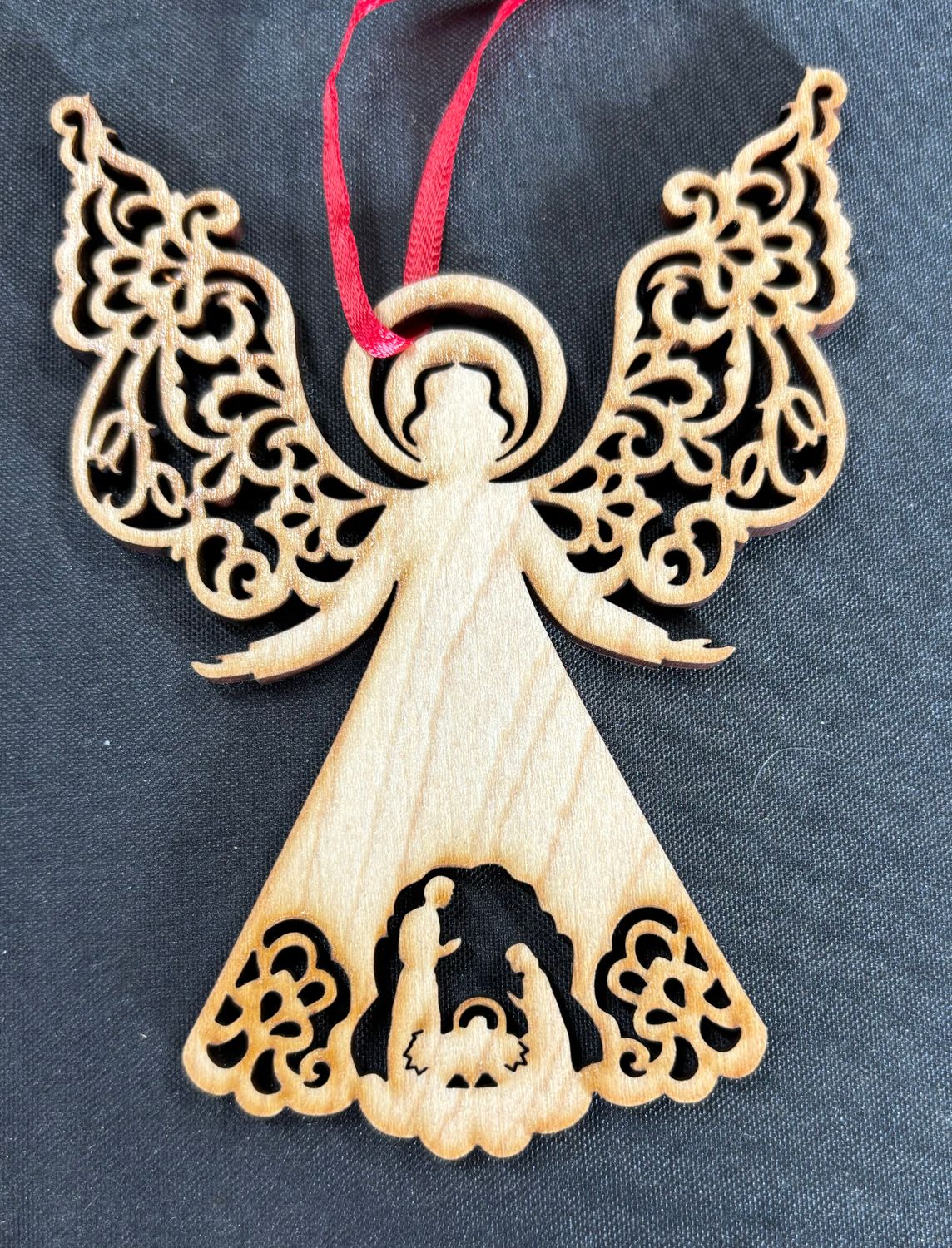 Red Ribbon Ornaments