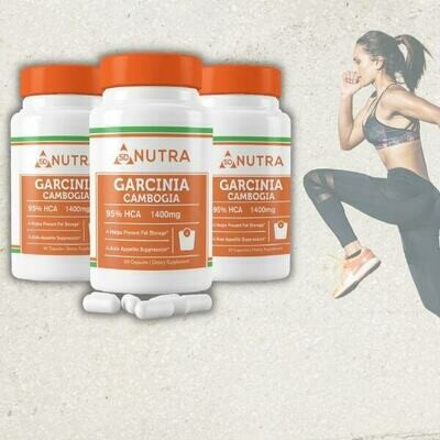 Garcinia Cambogia 95% 60 Caps - 3 Bottles Garcinia Cambogia 95% 60 Caps - 3 Bottles