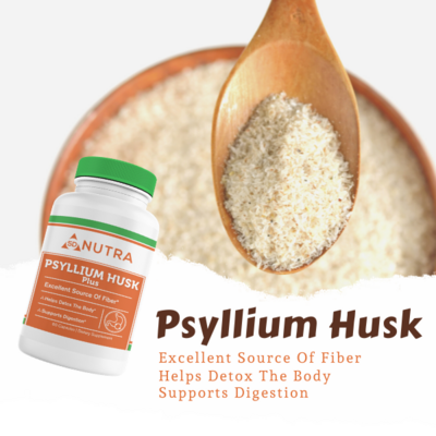 Psyllium Husk Plus 60 Caps