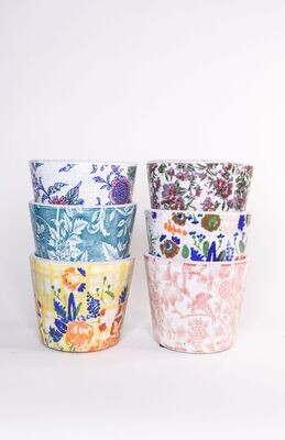Pot - Floral/Multi