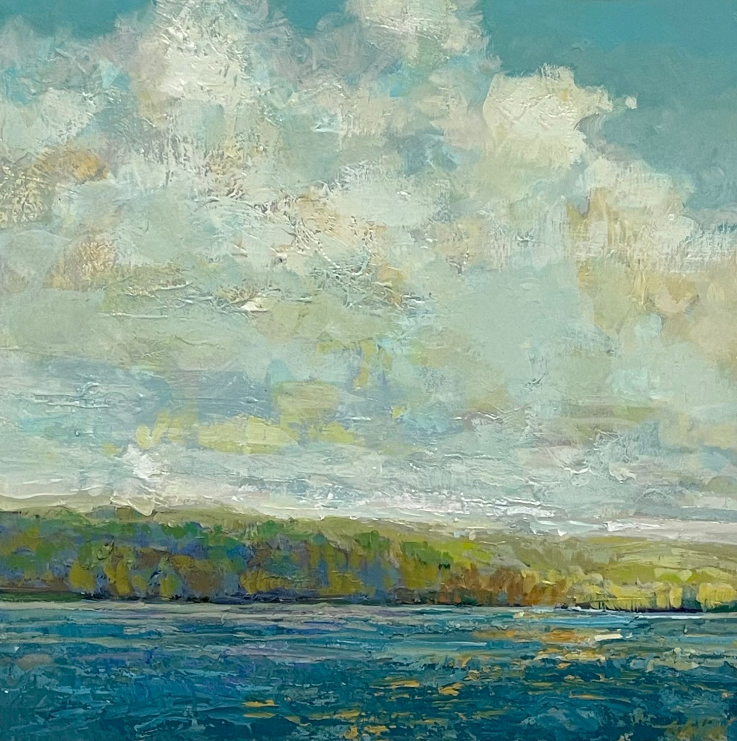 Paddling By, 10 Paddling By, 10"x10"