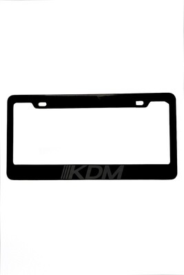 KDM License Plate Frame
