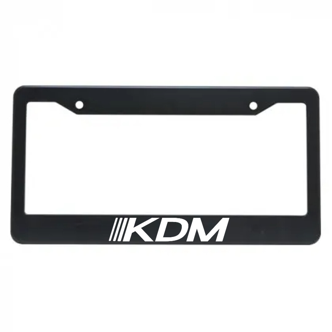 KDM License Plate Frame