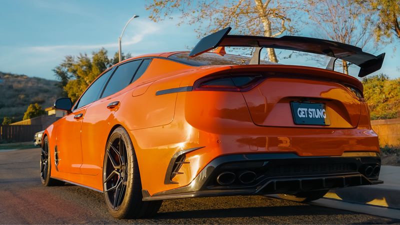 Rear Vent Canards Kia Stinger