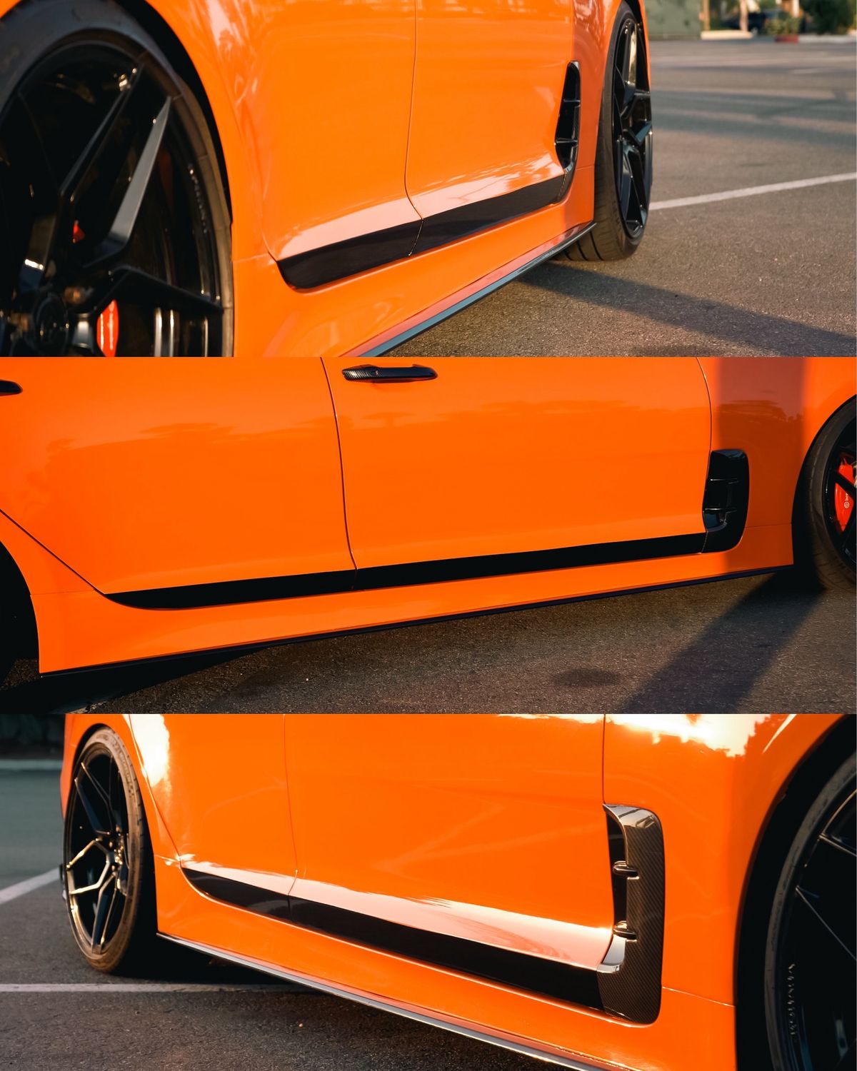 Lower Door Trim Decal - KIA STINGER