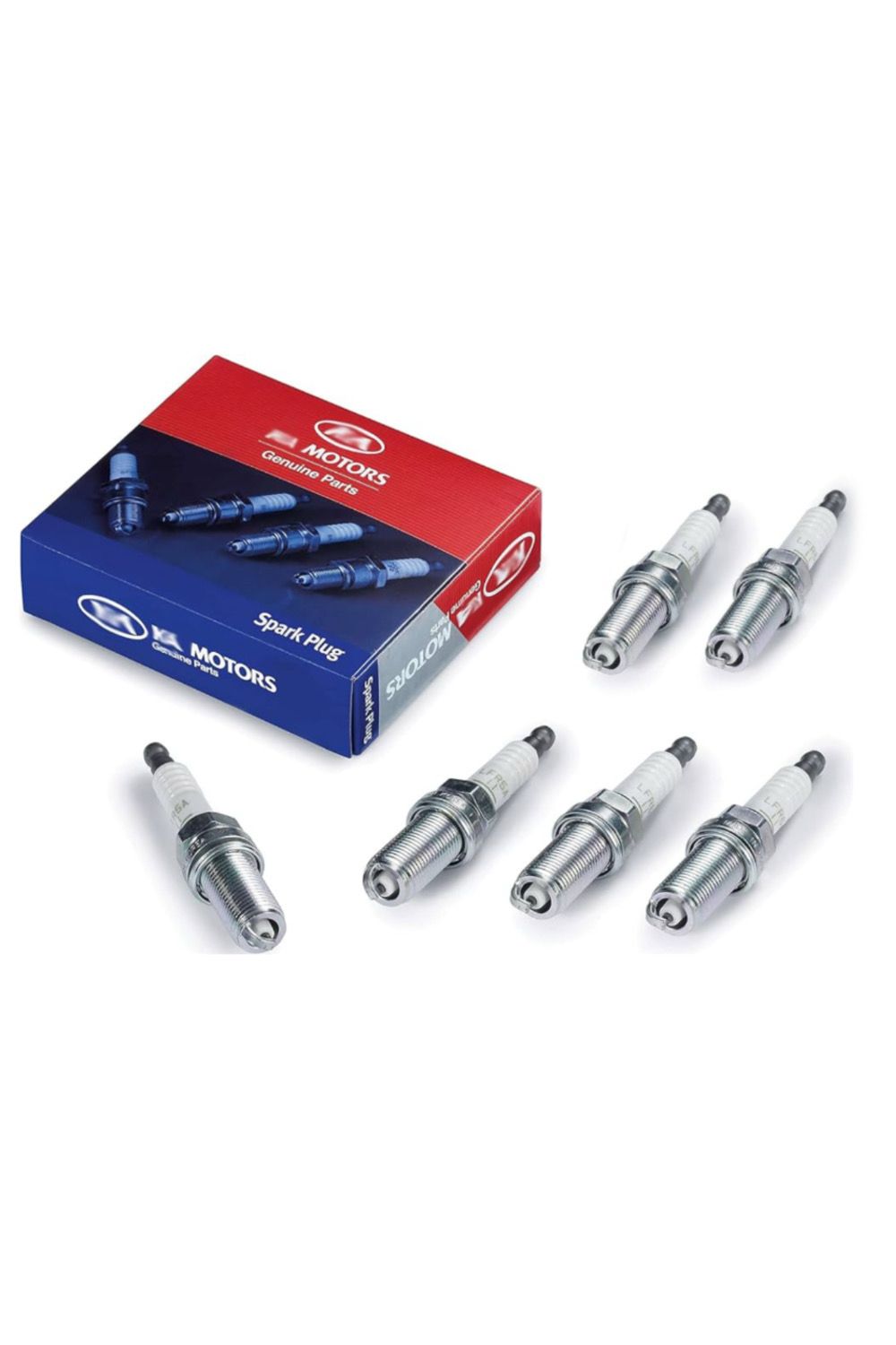 PRE GAPPED Genuine OEM 18852-09070 Spark Plug 6pcs set - KIA Stinger Hyundai Genesis G70 G80/ G90 3.3T Models