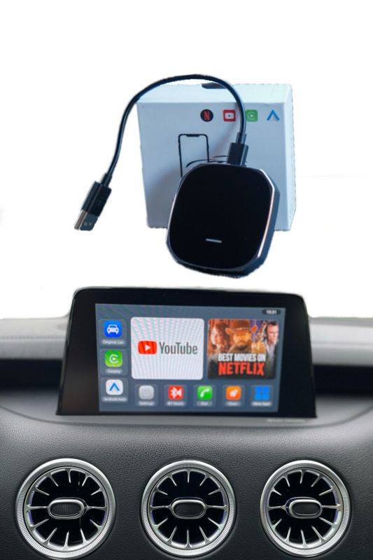 Wireless Carplay + Youtube &amp; Netflix