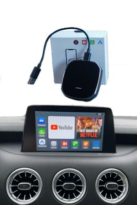 Wireless Carplay + Youtube & Netflix Wireless Carplay + Youtube & Netflix