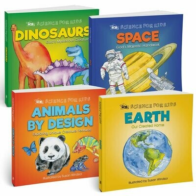 Science for Kids 4 Book Bundle