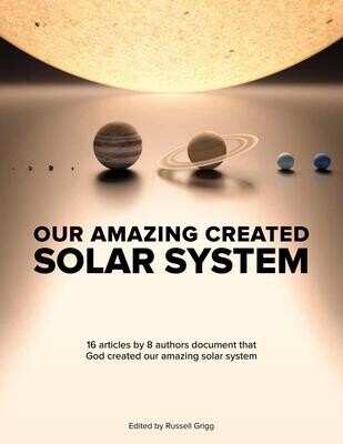 Our Amazing Created Solar System
