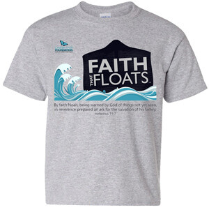 Faith That Floats T-shirt-Youth
