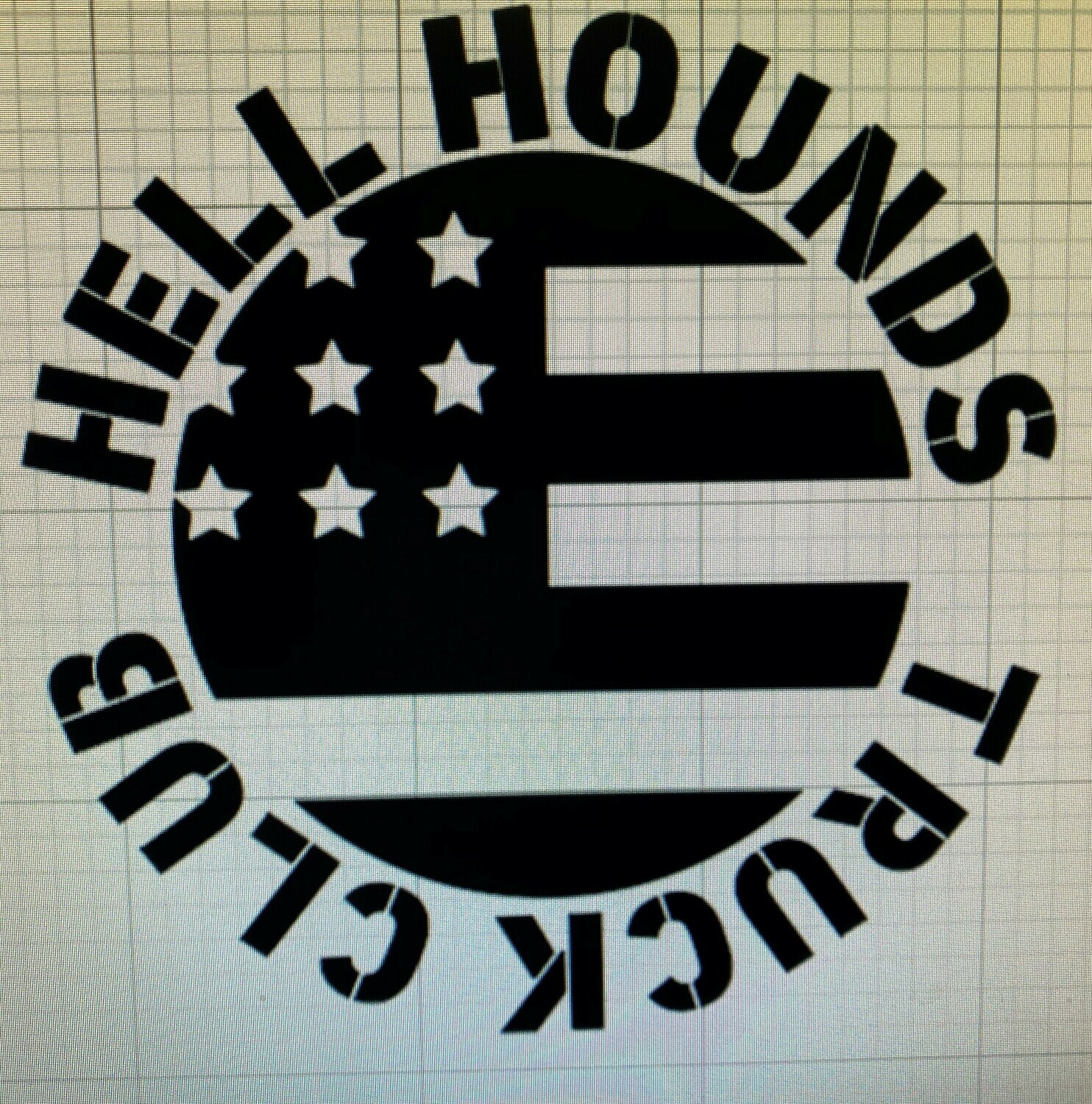 Hell Hounds Decal
