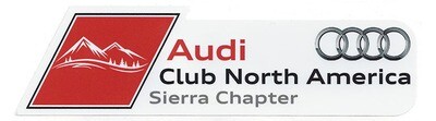 Audi Club Sierra Sticker - 7"w x 2"h