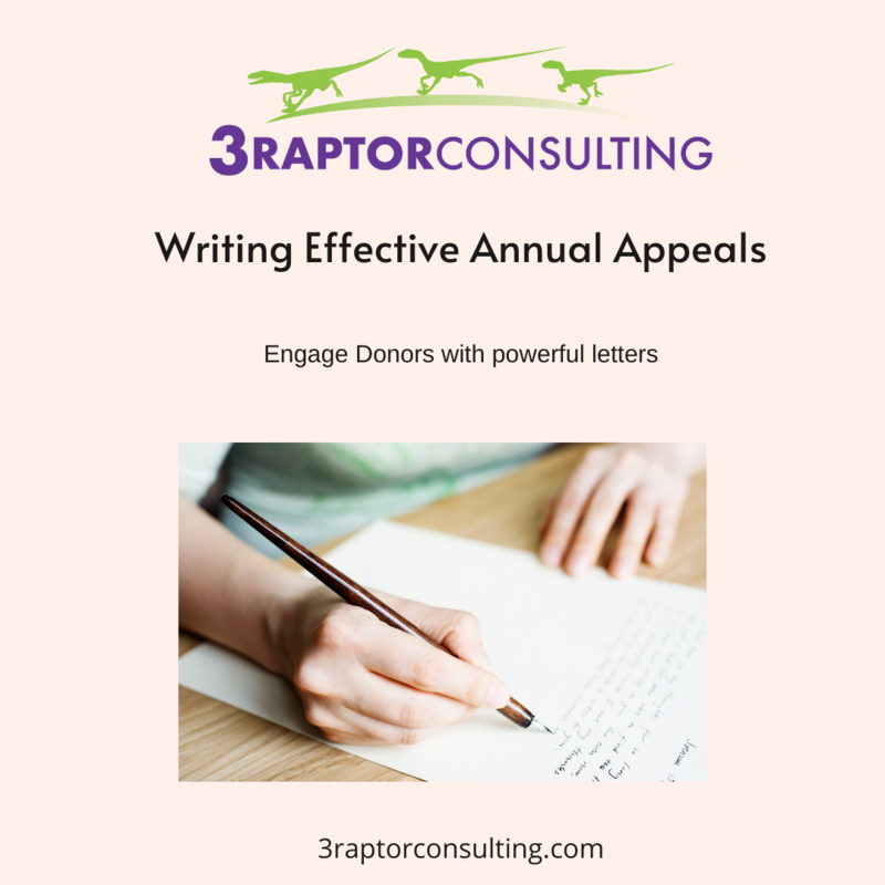Writing an Effective Annual Appeal