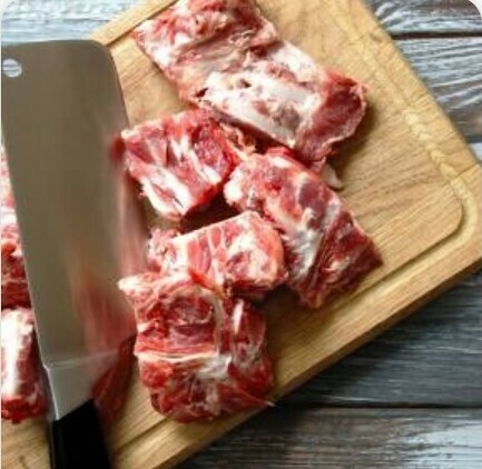 Goat Meat with Skin (Pack)