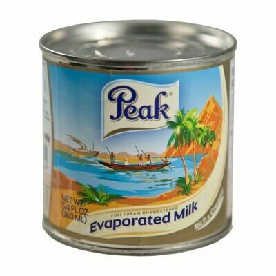 Peak Evaporated Milk (5.4oz/170g) 6 counts