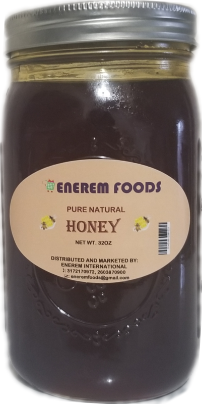 Enerem Premium Natural Honey/ Unfiltered African Honey/ Oyin gidi 32oz