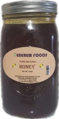 Enerem Natural Honey/ Unfiltered African Honey/ Oyin gidi 32oz