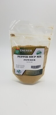 Enerem ​Pepper Soup Mix Powder / Pepper Soup Spice / Spicy Nigerian Pepper Soup Seasoning 4oz