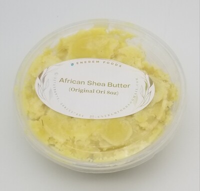 Enerem Raw African Shea Butter 8oz / 100% Pure Shea Butter/ Ori / Atharva 8oz