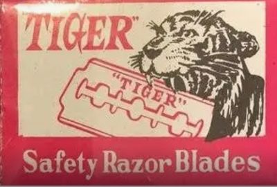 Tiger Razor Blade / Nigerian Razor Blade Pack of 10