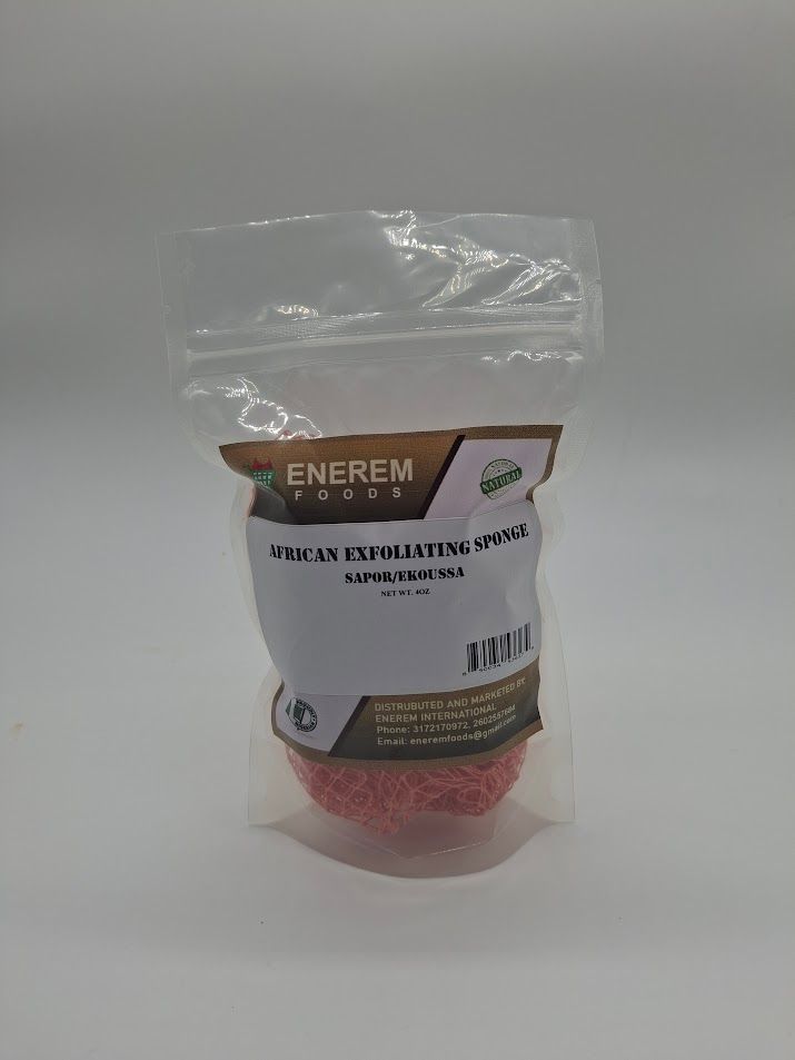 Enerem African Exfoliating Sponge/Sapor/Ekoussa (20-27 inches)