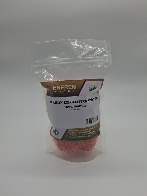 Enerem African Exfoliating Sponge/Sapor/Ekoussa (20-27 inches)