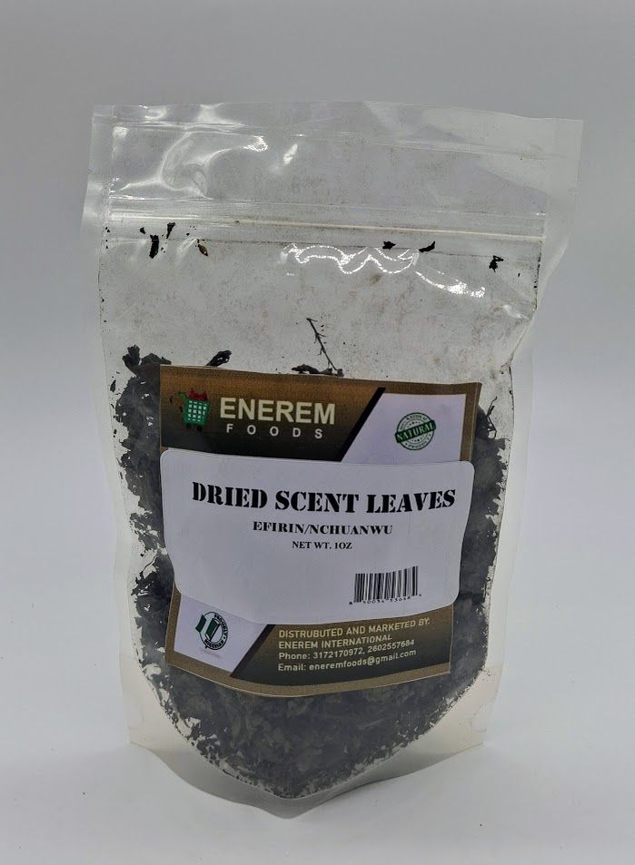 Enerem Dried Scent leaves / Efirin / Nchuanwu  28.35g (1oz)
