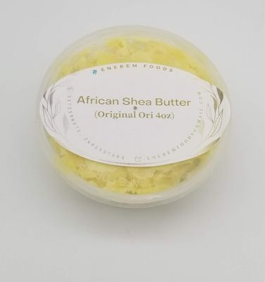 Enerem Raw African Shea Butter 4oz / 100% Pure Shea Butter/ Ori / Atharva