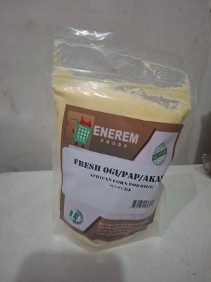 Enerem ​Fresh Raw Pap 1lb (Ogi / Akamu/ African Corn Porridge)