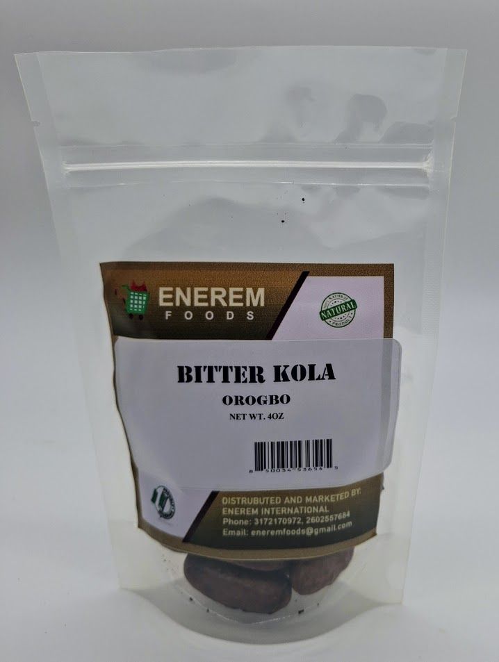 Organic Juicy Bitter Kola Nut / Fresh Chewable Bitter Kola / Orogbo / Ripe Bitter Kola 8oz (12 counts)