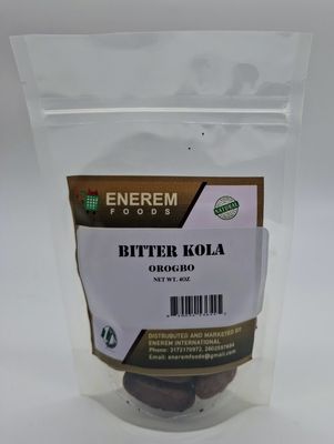 Organic Juicy Bitter Kola Nut / Fresh Chewable Bitter Kola / Orogbo / Ripe Bitter Kola 8oz (12 counts)