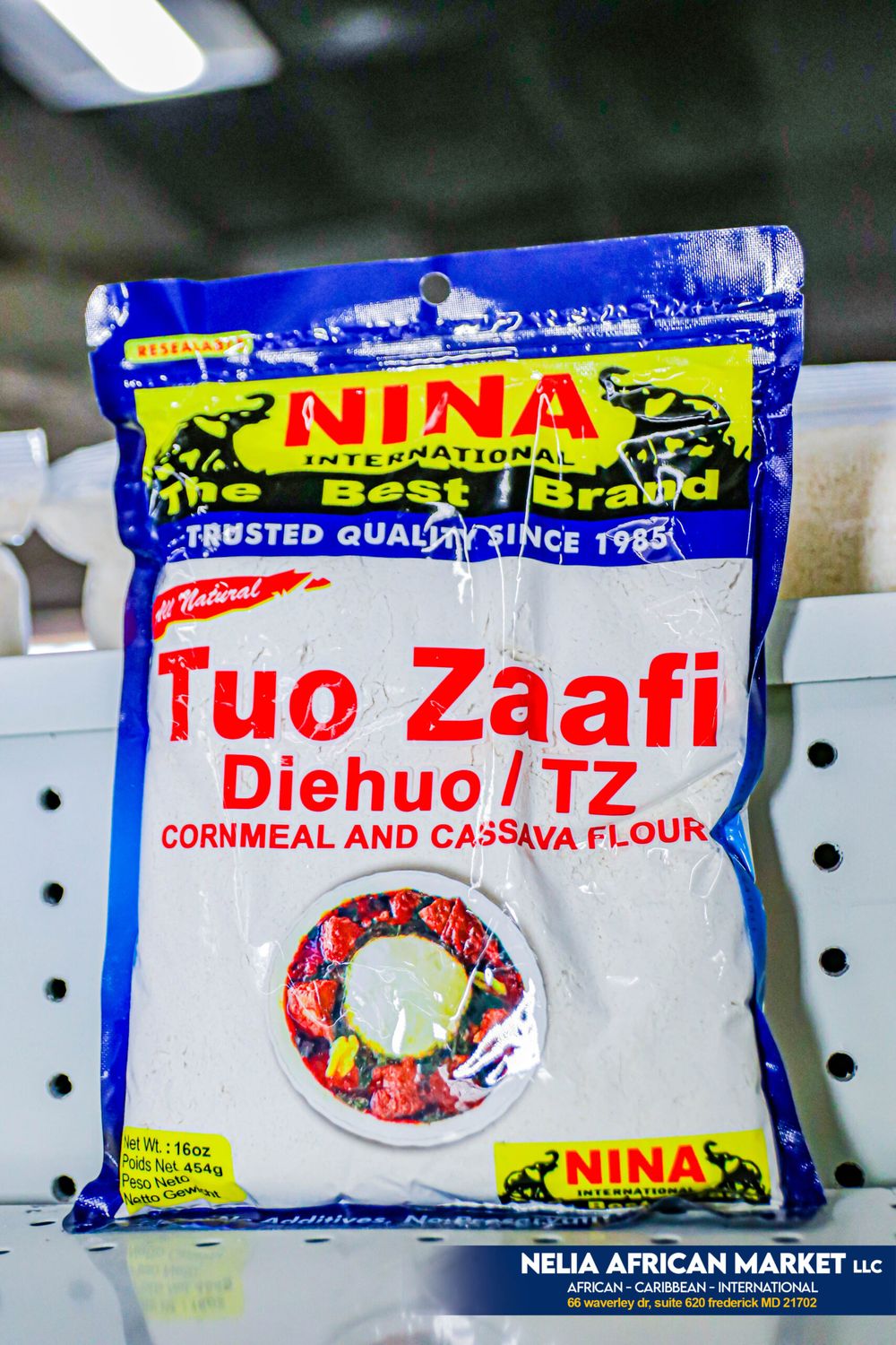 Nina Tuo Zaafi / dea huo (Corn meal &amp; Cassava mix) by Nin