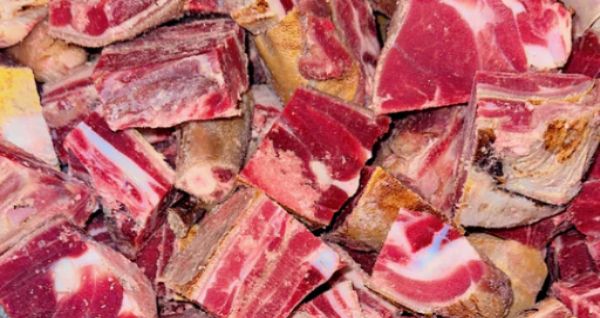 Burnt Goat Meat with Skin / Ogunfe 5lb (Halal)