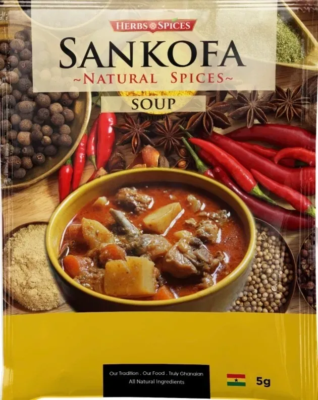 Sankofa Natural Spices - Soup. 25g