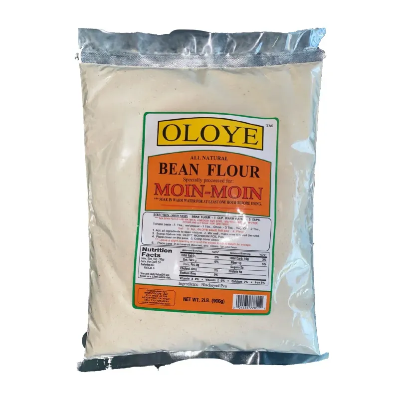 Oloye Peeled Beans Flour 2lb (Moin-Moin &amp; Akara Flour)