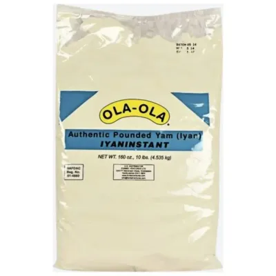 Ola-Ola Pounded Yam Flour / Poundo Yam / Iyan 10lb