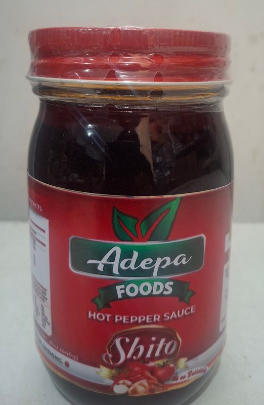 Adepa Foods Shito / Sheito Hot Pepper Sauce (16oz)