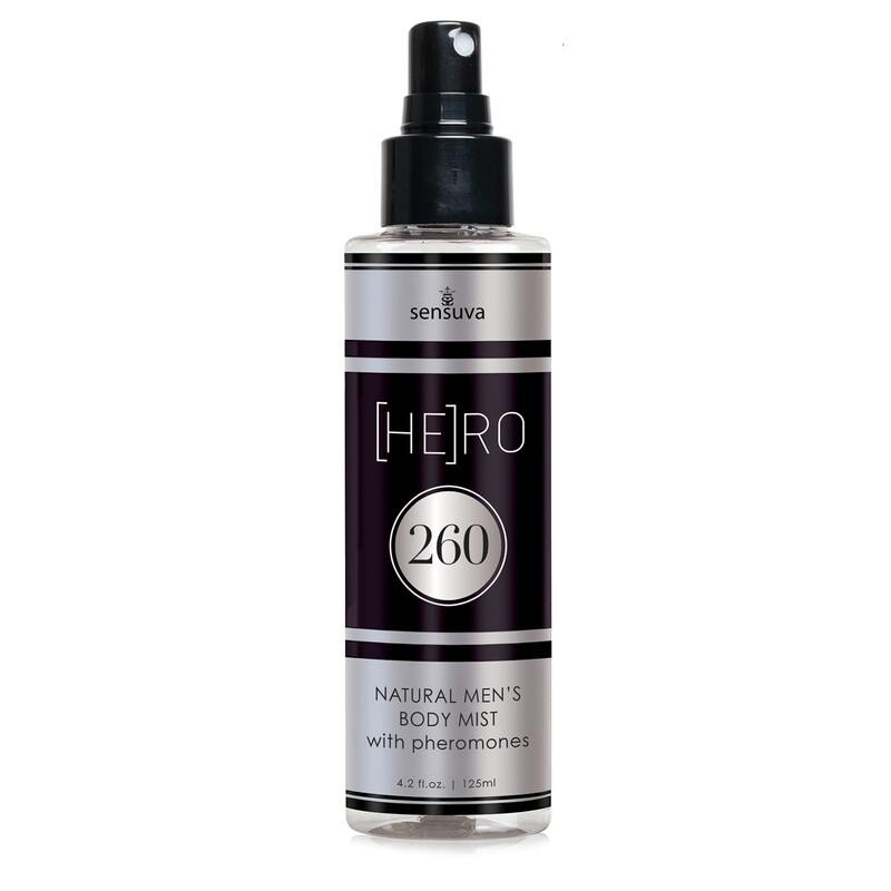 HE(RO) 260 Pheromone Infused Body Mist for Him 4.2 fl.oz. Bottle