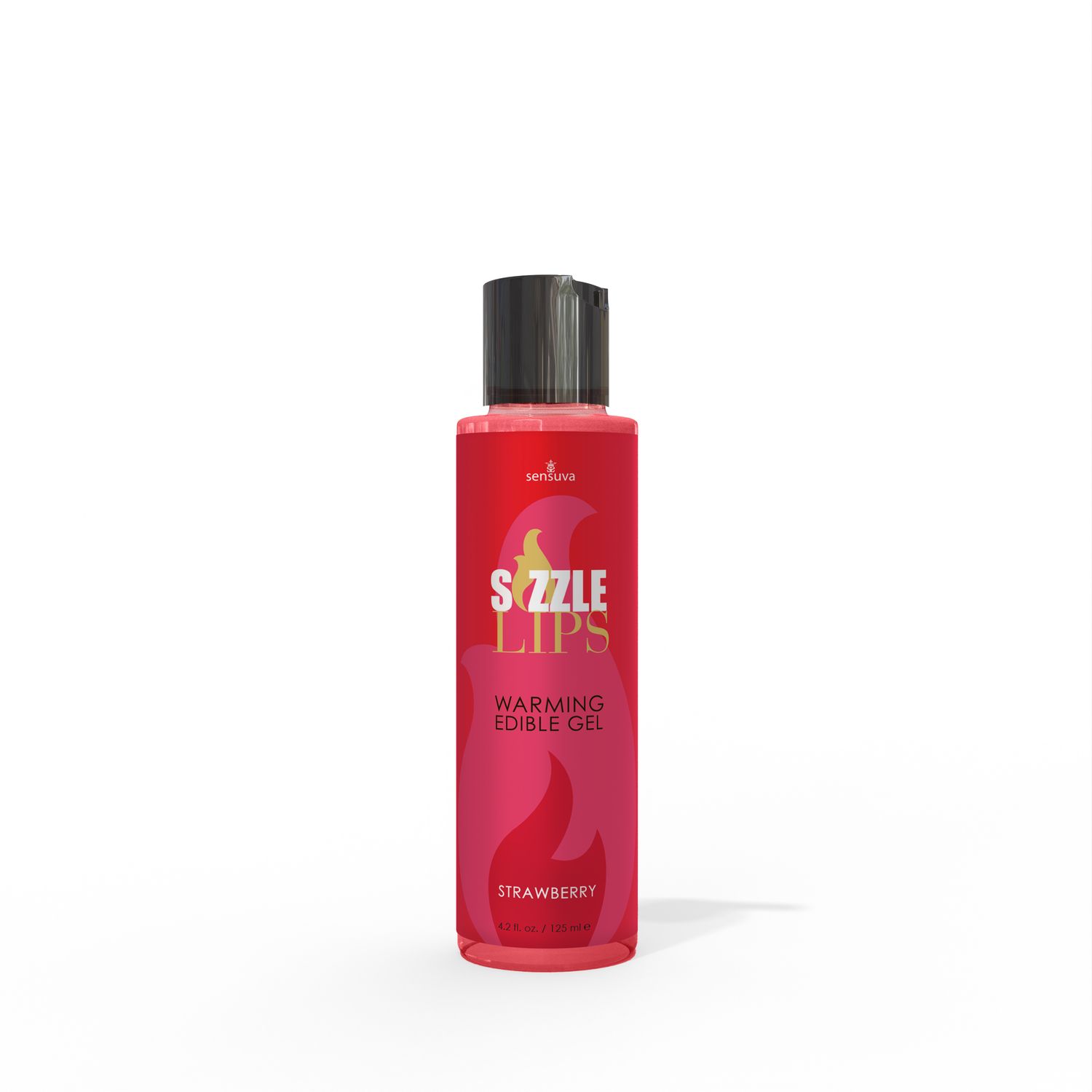 Sizzle Lips Strawberry, Size: 4.2 fl.oz. (125ml) Bottle
