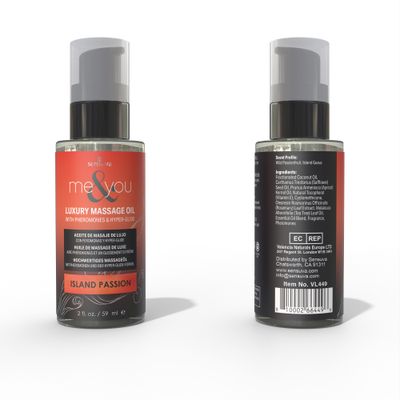 Me &amp; You Massage Oil Island Passion