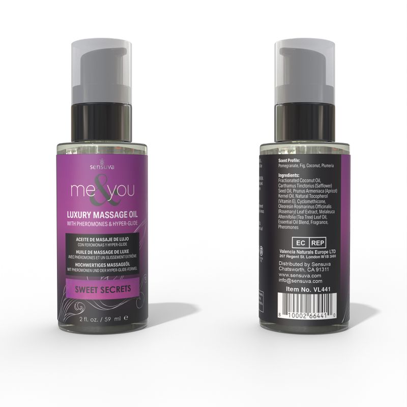 Me &amp; You Massage Oil Sweet Secrets