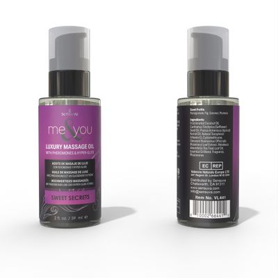 Me &amp; You Massage Oil Sweet Secrets