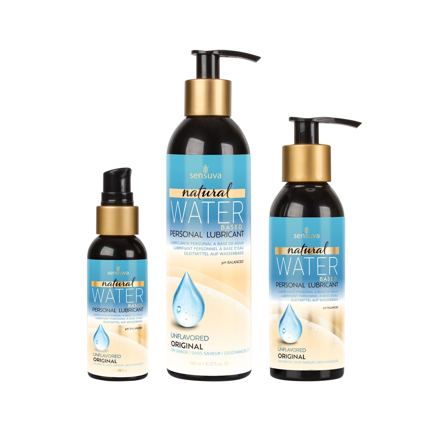 Natural Water-Based Personal Lubricant