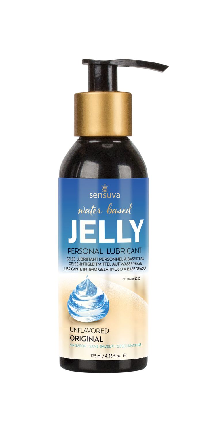 Jelly Natural Water Based Personal Lubricant 4oz/ 125mL