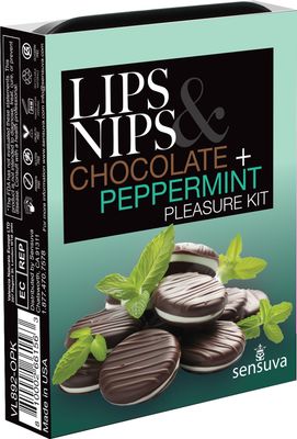 Lips & Nips Chocolate and Peppermint Pleasure Kit Lips & Nips Chocolate and Peppermint Pleasure Kit