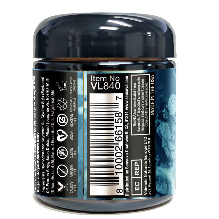 Lit Sweet Temptation Massage Oil Candle